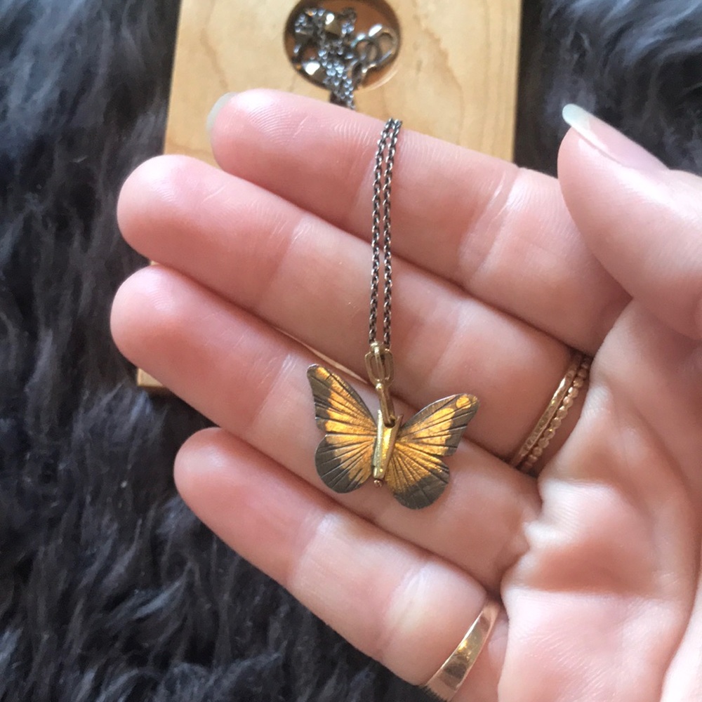 James Banks Butterfly Necklace
